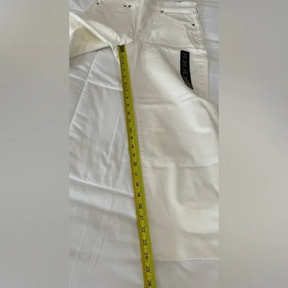 J. Crew White Wide-Leg Crop Jeans - Picture 10 of 14